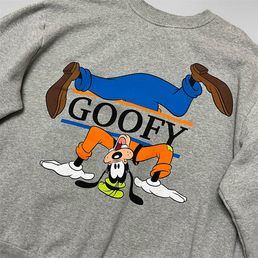 DISNEYLAND GREY GOOFY SWEATSHIRT- XXL