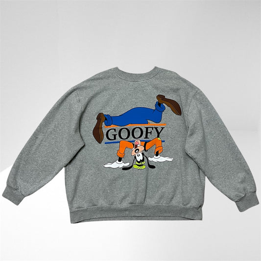 DISNEYLAND GREY GOOFY SWEATSHIRT- XXL